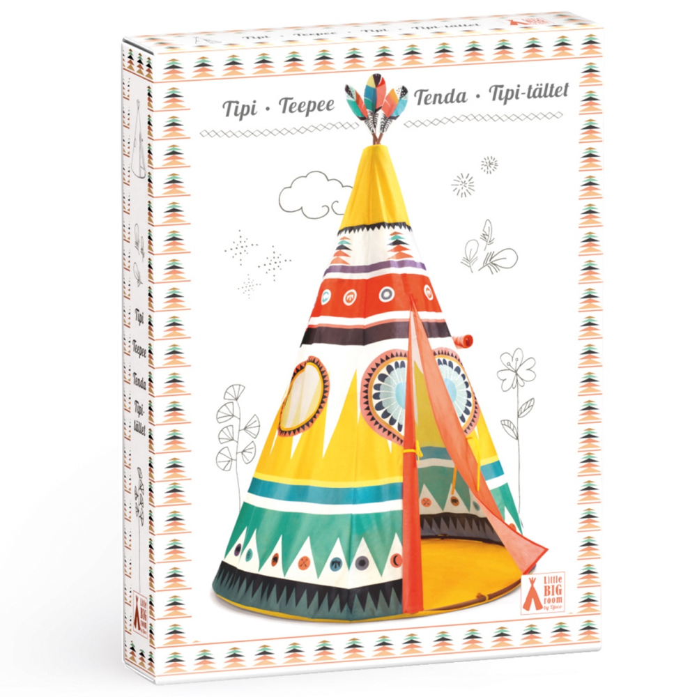 Cort Teepee djeco, 1-2 ani + [5]