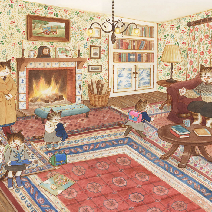 Craciunul familiei Motanila - Carte + Puzzle [3]