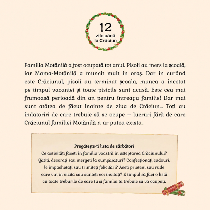 Craciunul familiei Motanila - Carte + Puzzle [4]
