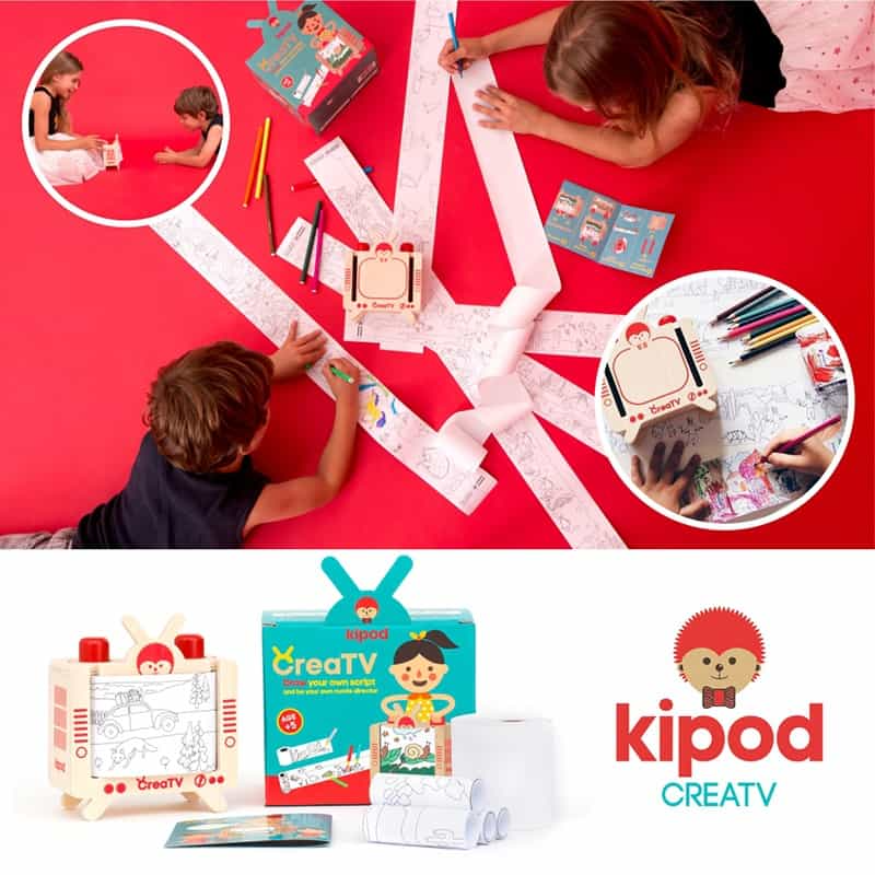 Crea TV - Set creativ pentru realizat povesti si benzi desenate, Kipod [8]