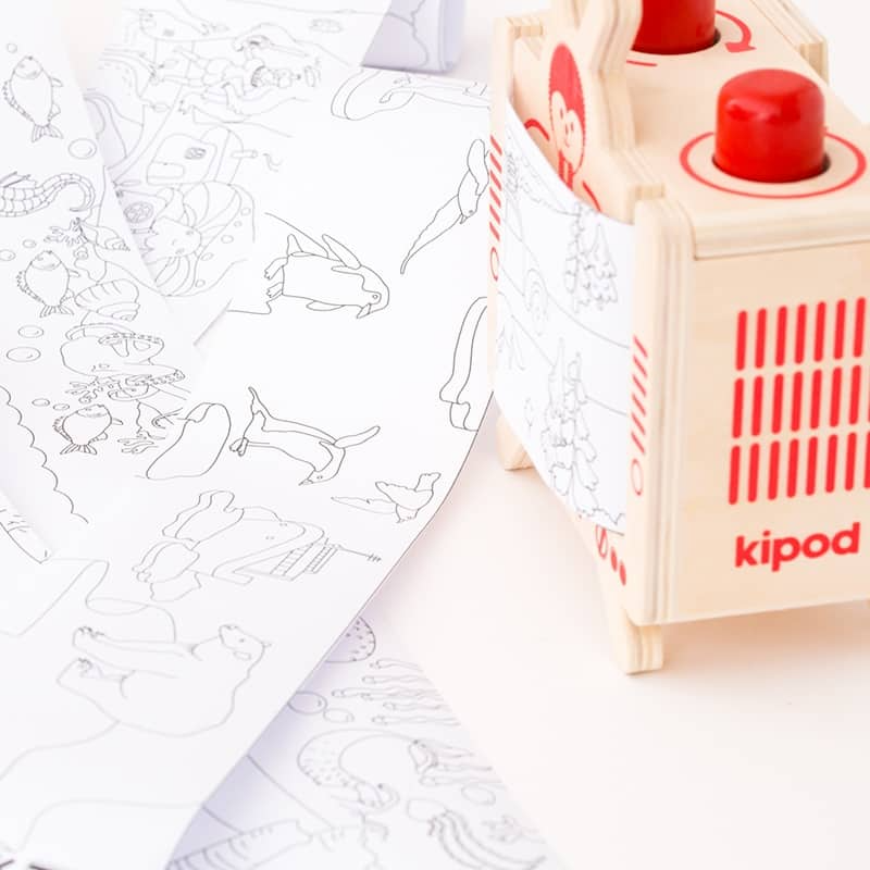 Crea TV - Set creativ pentru realizat povesti si benzi desenate, Kipod [2]