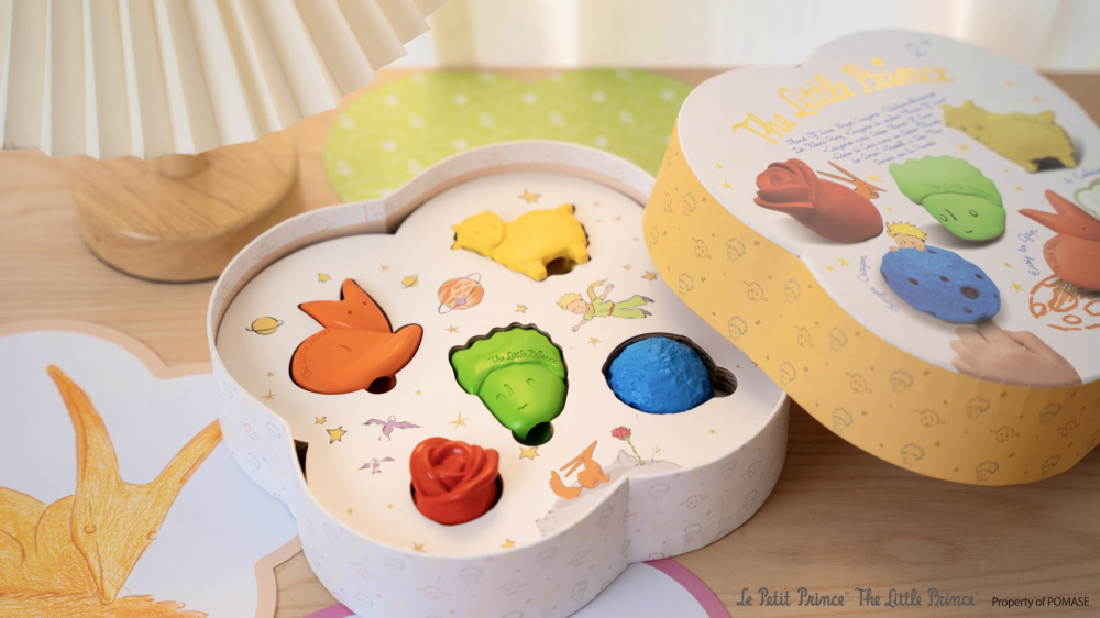 Creioane cerate pentru degete, set de 5 - Micul Print [2]