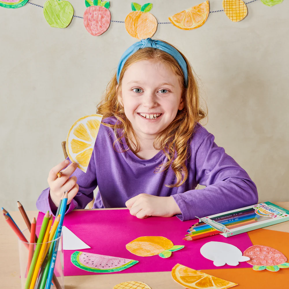 Creioane colorate parfumate - Yummy Yummy, set de 12 [5]