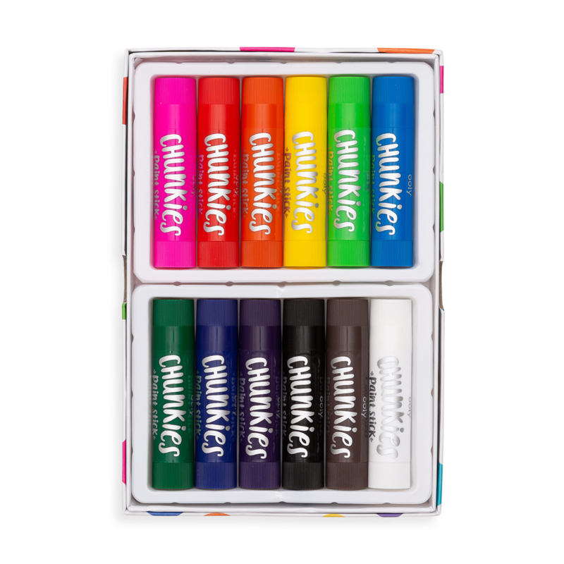 Creioane tempera solida Chunkies, 12 bucati [2]