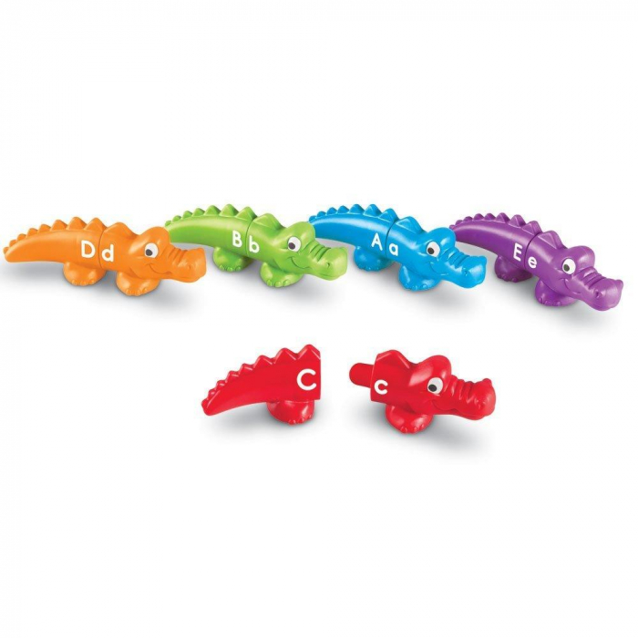 Crocodili cu litere, Learning Resources, 2-3 ani + [2]