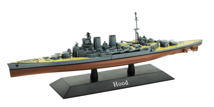 Crucisatorul Hood - ediția nr. 10 (Nave Militare), DeAgostini, 12 ani + [2]