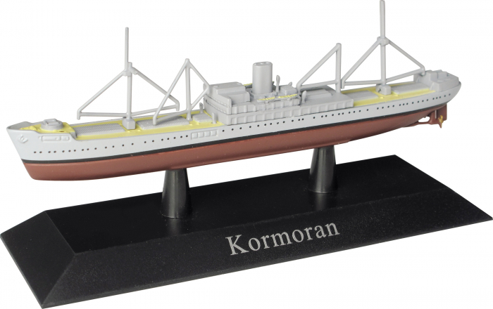 Crucisatorul auxiliar KORMORAN - ediția nr. 11 (Nave Militare), DeAgostini, 12 ani + [2]