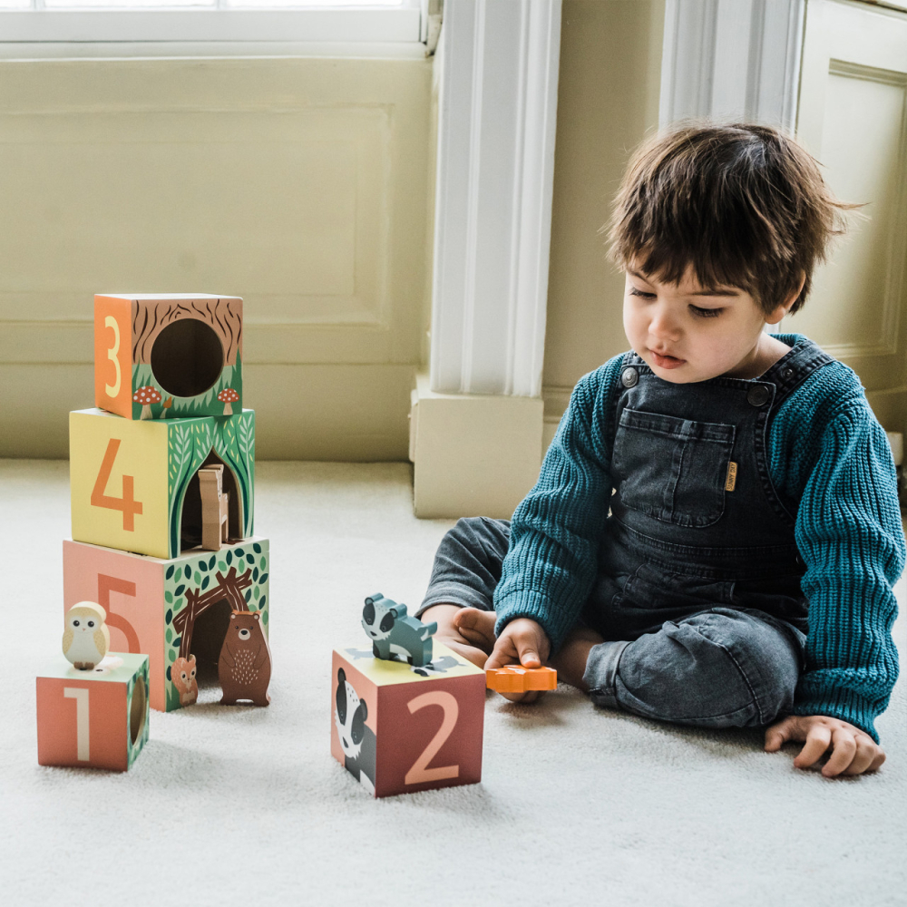 Cuburi de stivuit, Orange Tree Toys [4]