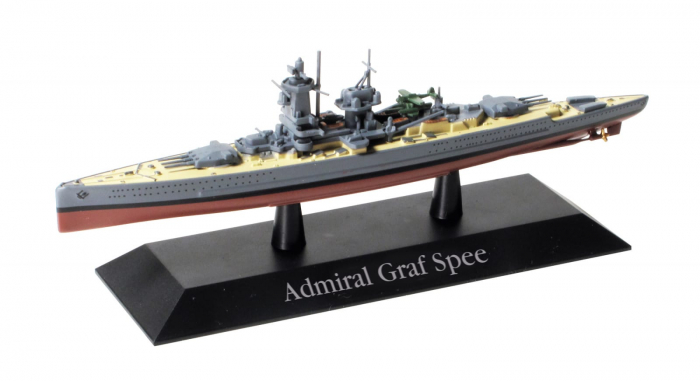 Cuirasatul Admiral Graf Spee - ediția nr. 4 (Nave Militare), DeAgostini, 12 ani + [2]