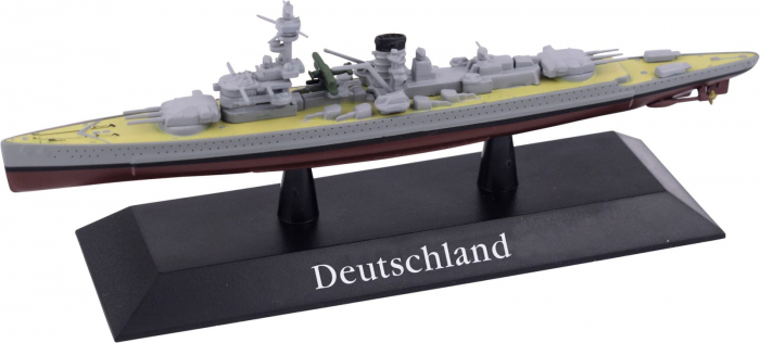 Cuirasatul Deutschland - ediția nr. 7 (Nave Militare), DeAgostini, 12 ani + [2]