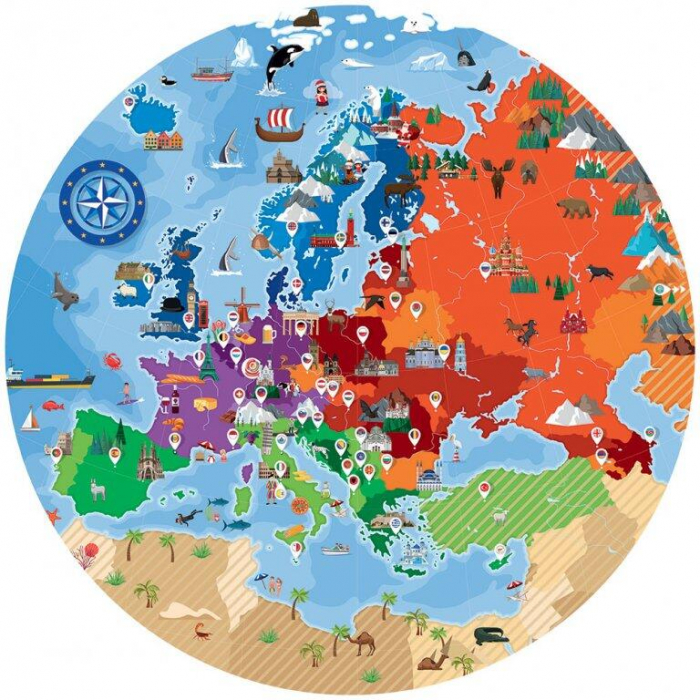 Cunoaste si exploreaza - Europa, Sassi, 6-7 ani + [4]