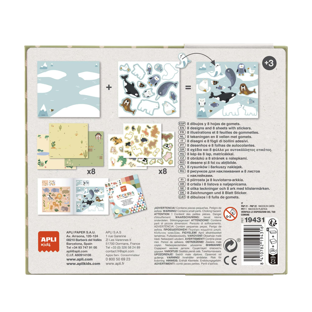 Cutia mea de Stickere - Animalele si Habitatul lor [2]