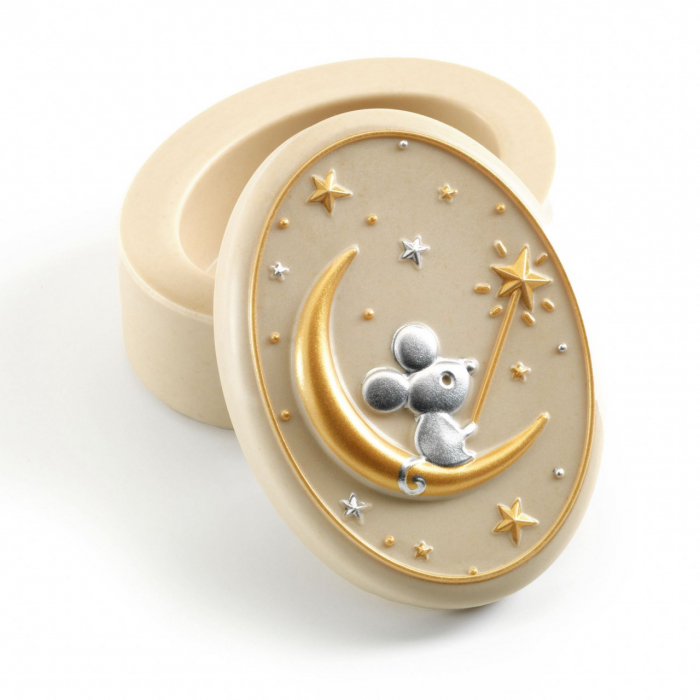 Cutiuta pastel pentru dinti de lapte Djeco, 4 ani+ [2]