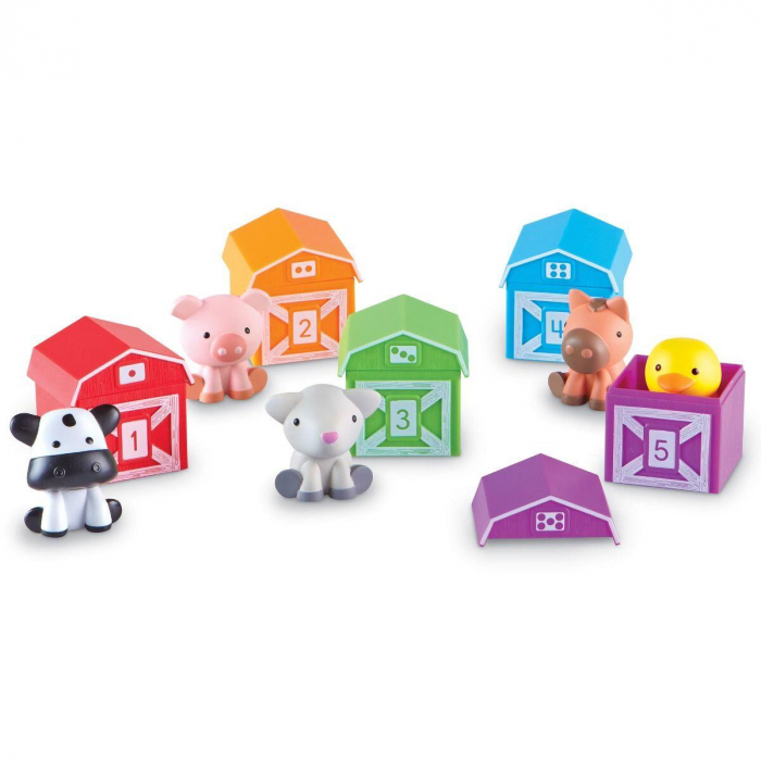 De-a v-ati ascunselea cu animalutele de la ferma, Learning Resources, 1-2 ani + [2]