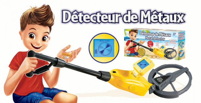 Detector digital de metale, BUKI France, 8-9 ani + [3]