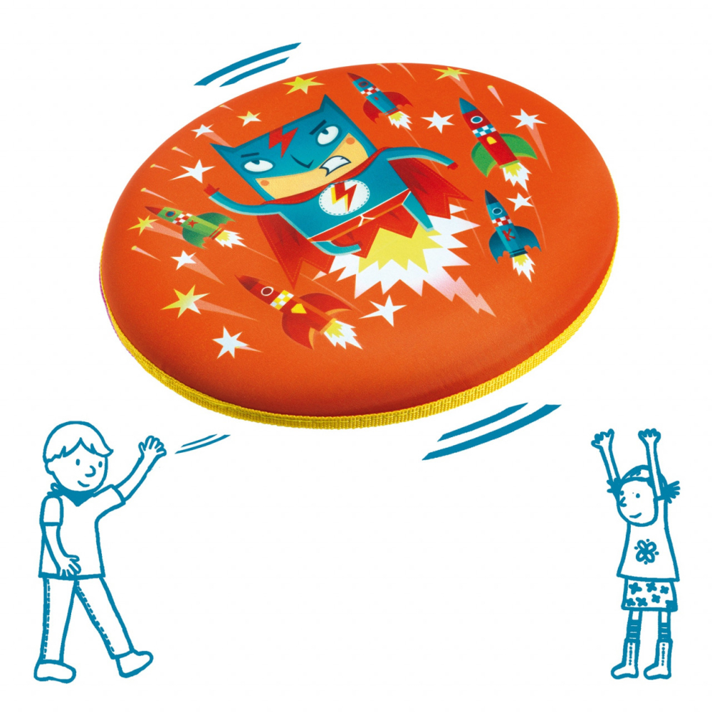 Disc frisbee Djeco, Erou in zbor [4]