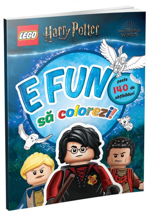 E fun sa colorezi! , Harry Potter (carte Lego de colorat cu abtibilduri)