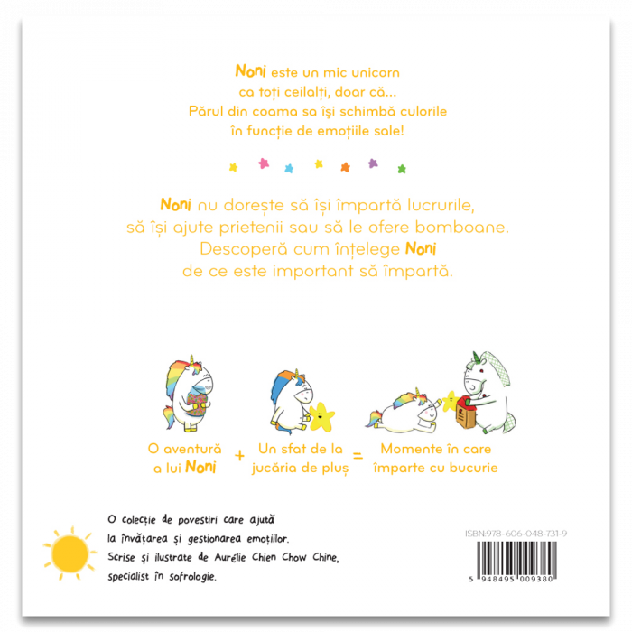 Unicornul Noni - Invat sa impart, DPH, 2-3 ani + [2]