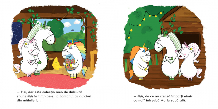 Unicornul Noni - Invat sa impart, DPH, 2-3 ani + [5]