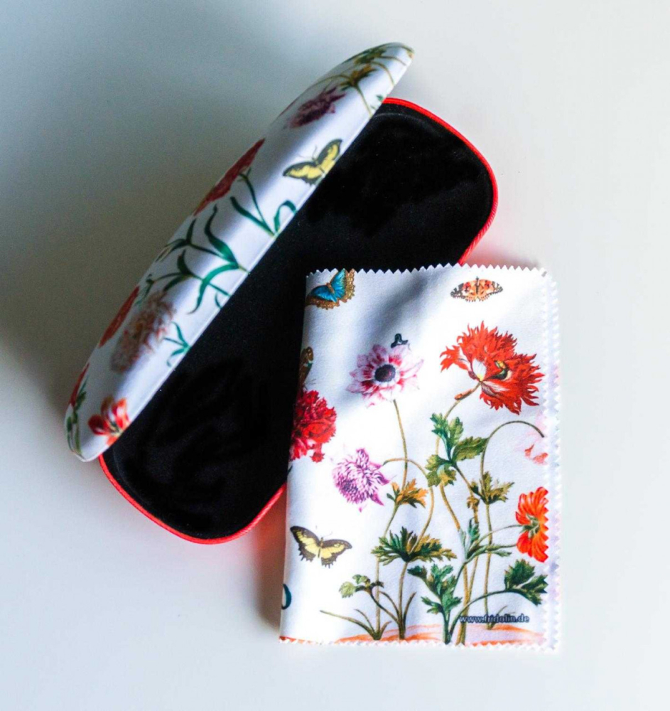 Etui cu textil si protectie ochelari, Maria Sibylla Merian, Fridolin, 6-7 ani + [2]