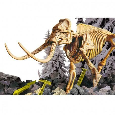 Experimentele micului geniu - Kit paleontologie mamut, LISCIANI, 6-7 ani + [2]