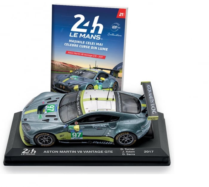 Aston Martin V8 Vantage GTE - 2017 - editia nr. 21 (24h Le Mans), Centauria Italy, 12 ani +