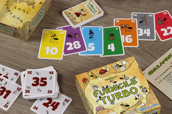 Furnicile Turbo, joc de societate Huch and Friends, +7 ani [5]