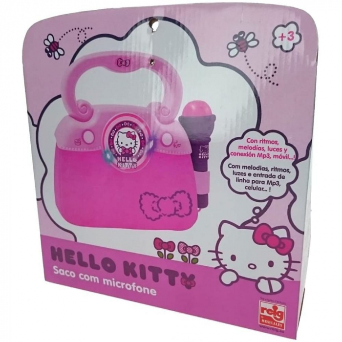 Geanta cu microfon si amplificator Hello Kitty NEW, Reig Musicales, 4-5 ani + [4]
