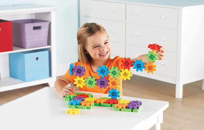 Gears! Gears! Primul meu set de construit, Learning Resources, 2-3 ani + [2]