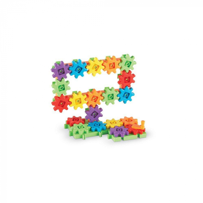 Gears! Gears! Primul meu set de construit, Learning Resources, 2-3 ani + [4]