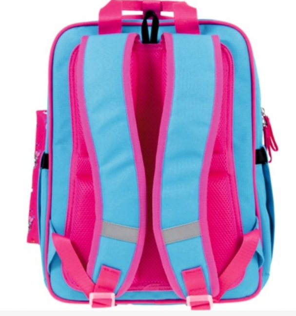 Ghiozdan Strigo cube Unicorni, cu Penar, albastru, 29 x 39 x 15, 24 litri [3]