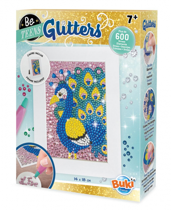 Glitters - Paun, BUKI France, 6-7 ani + [2]
