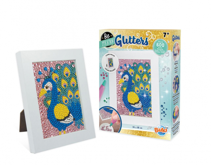 Glitters - Paun, BUKI France, 6-7 ani + [4]