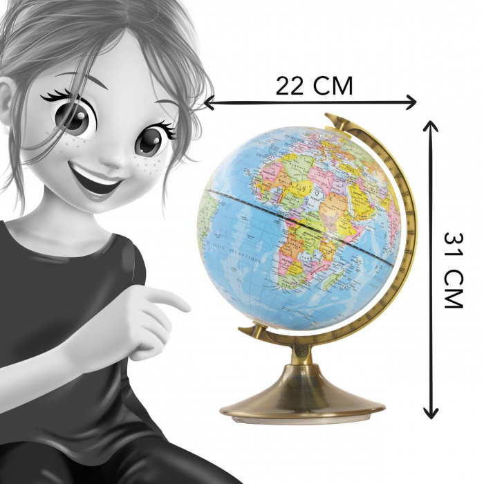 Glob terestru ziua - bolta cerului noaptea, BUKI France, 8-9 ani + [11]