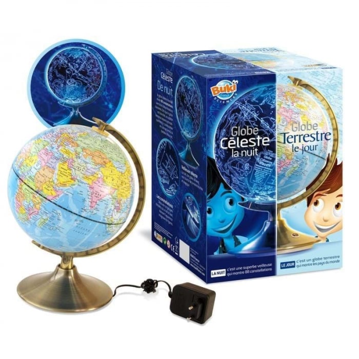 Glob terestru ziua - bolta cerului noaptea, BUKI France, 8-9 ani + [2]