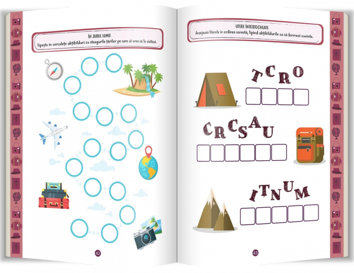 În jurul lumii, Editura Gama, 4-5 ani + [3]