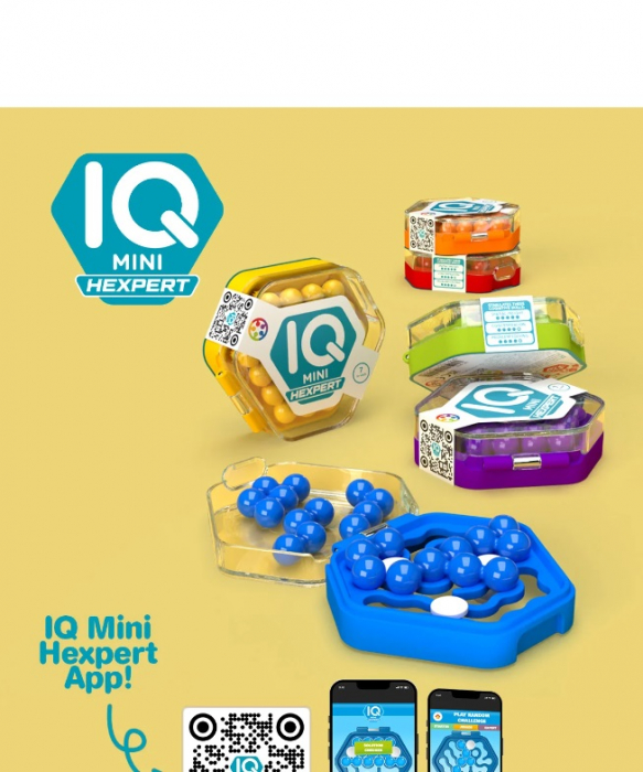 Smart Games - IQ Mini Hexpert, joc de logica, 7+ ani [2]