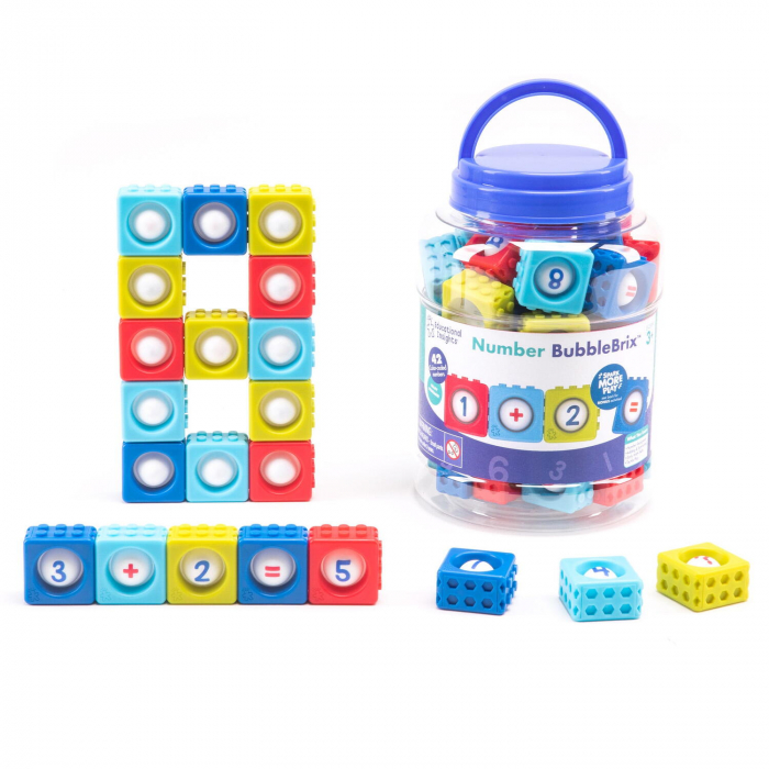 Joc BubbleBrix™ - Numere, Educational Insights, 3 ani+ [2]