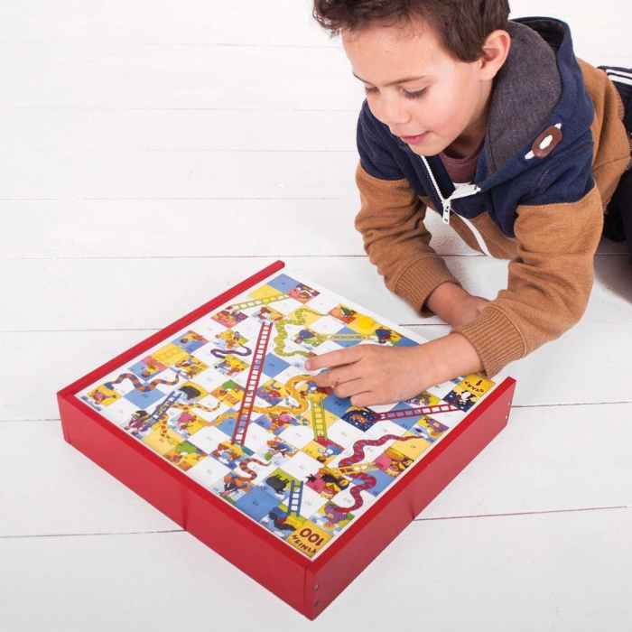 Joc clasic 4 in 1, BIGJIGS Toys, 2-3 ani + [6]