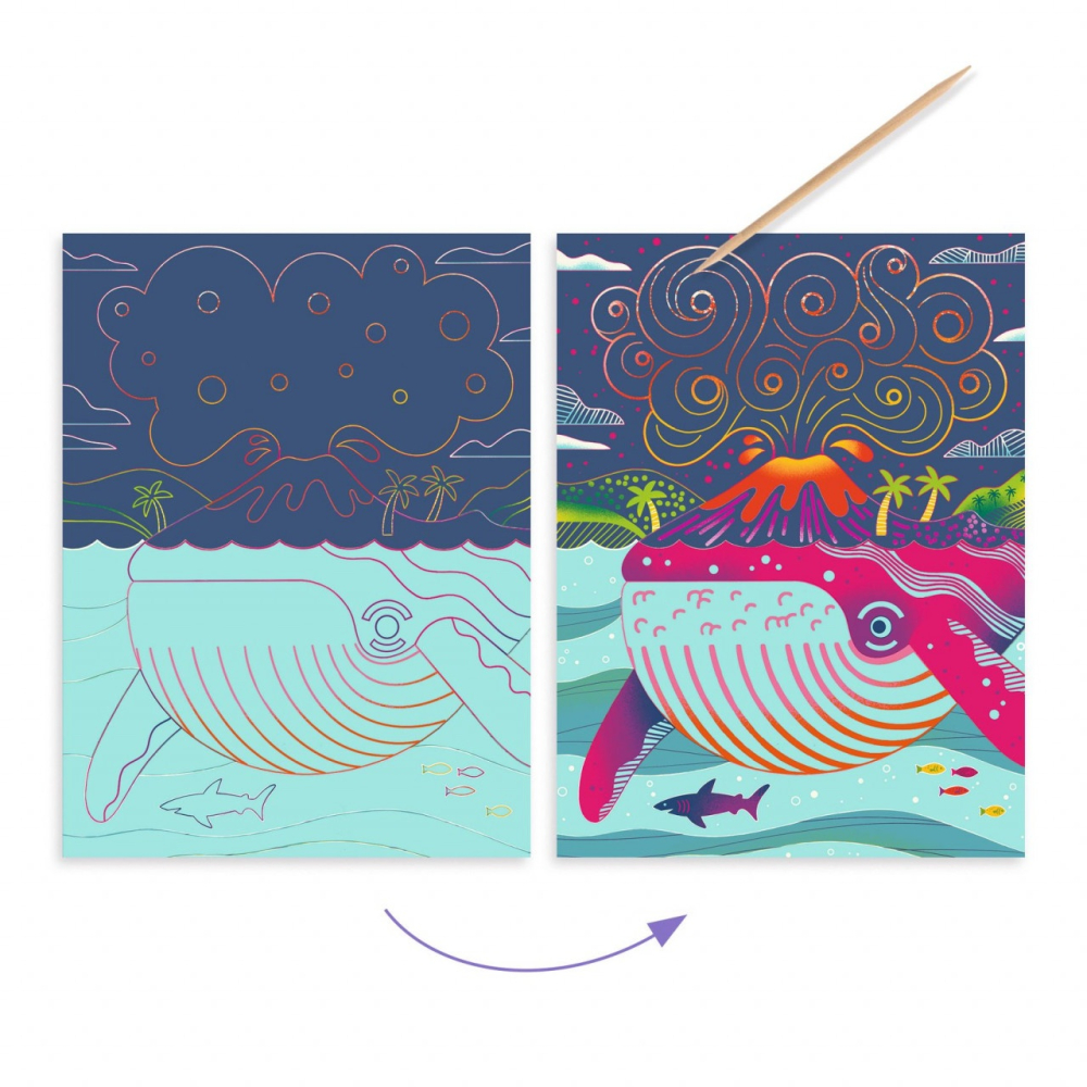 Joc creativ de razuit, Fauna marina [5]
