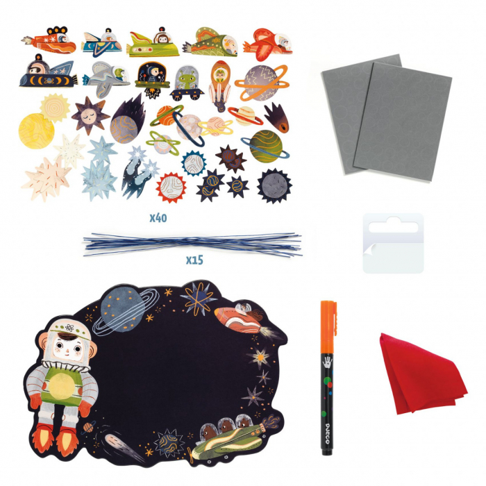 Joc creativ DIY Printre stele, Djeco, 5 ani+ [3]