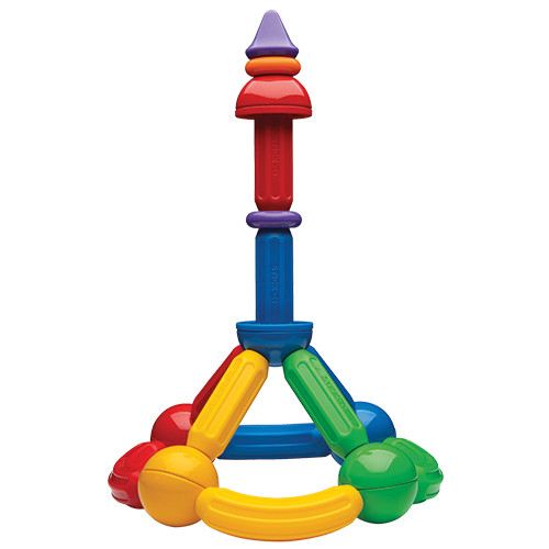 Joc cu magneti Stick-O, Set de baza cu 20 piese, Clicstoys, 2-3 ani + [4]
