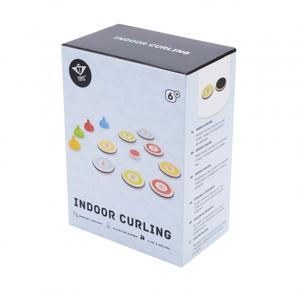 Joc curling de interior, + 6 ani [6]