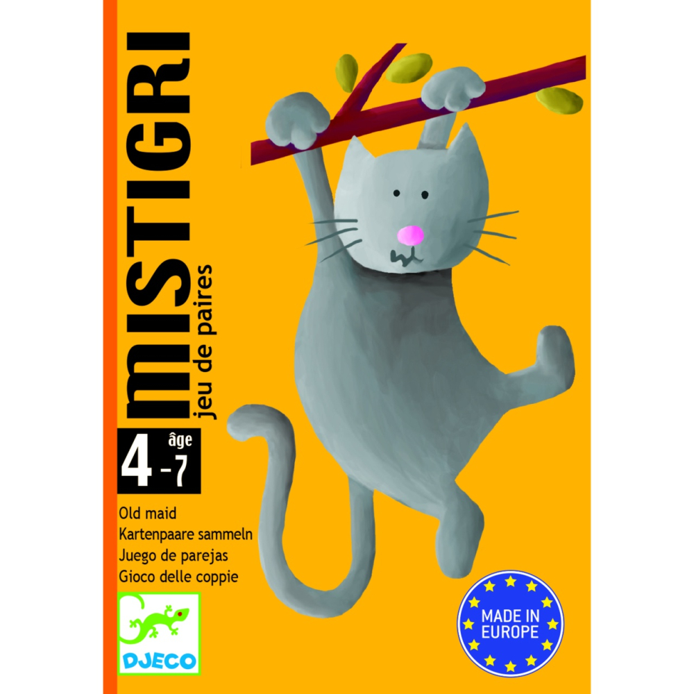Joc de carti Djeco Mistigri, 4-7 ani + [2]