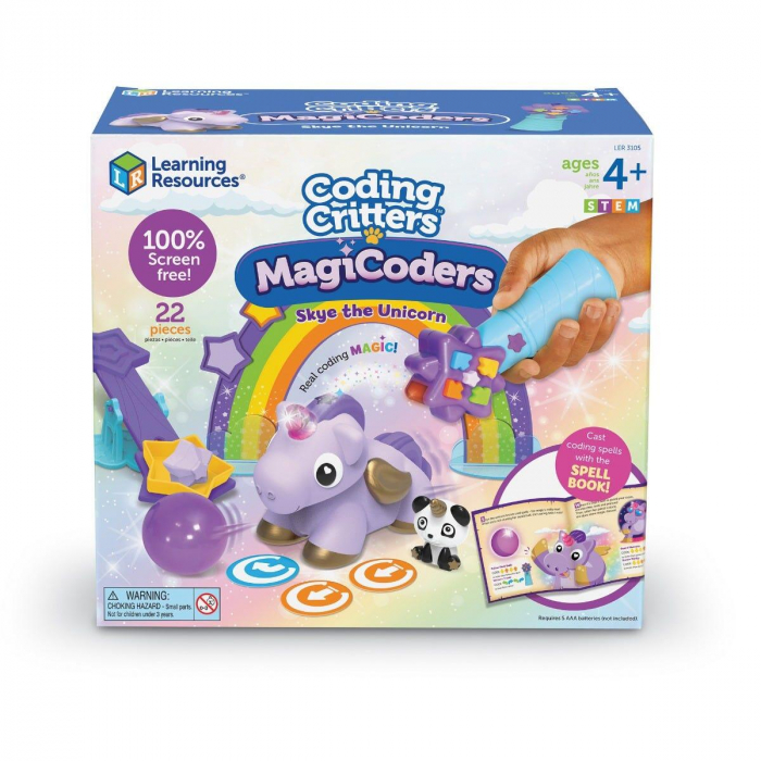 Joc de codare - Aventurile unicornului Skye, Learning Resources, 4-5 ani + [3]