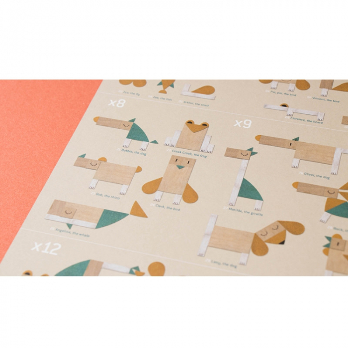 Joc de compozitie Vulpea si soricelul, Londji, 3 ani+ [4]