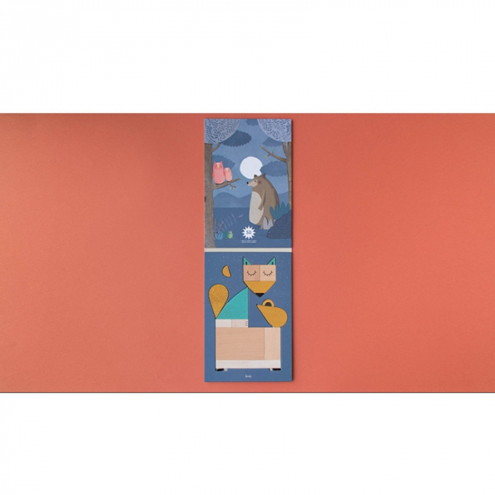 Joc de compozitie Vulpea si soricelul, Londji, 3 ani+ [2]