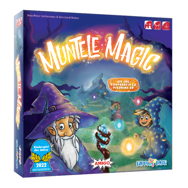 Joc de cooperare Muntele magic, +5 ani, Amigo Games