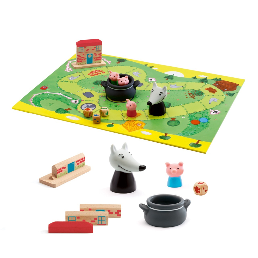 Joc de cooperare Woolfy, Djeco, 2-3 ani + [4]