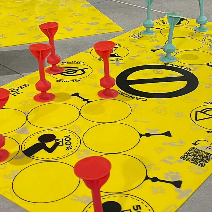 Joc de Darts cu Ventuze, Tossit, set de 7, rosu-turcoaz [10]